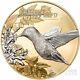 HUMMINGBIRD Shades of Nature Silver Coin 5$ Cook Islands 2017