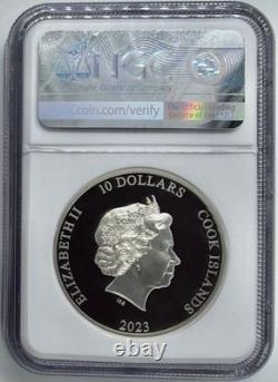 Half Dome 2023 Cook Islands $10 Silver Coin NGC PF70 Ultra Cameo First Releases