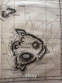 Hawaii Sandwich Islands 1785 Capt. Cook Roberts & Benard important early map