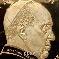 IN MEMORIAM POPE FRANCIS 1 Oz Silver Coin 5$ Cook Islands 2025
