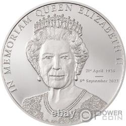 IN MEMORIAM QUEEN ELIZABETH II 1 Oz Silver Coin 5$ Cook Islands 2022