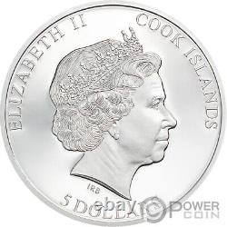 IN MEMORIAM QUEEN ELIZABETH II 1 Oz Silver Coin 5$ Cook Islands 2022