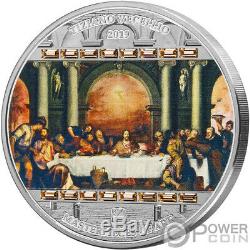 LAST SUPPER Masterpieces of Art 3 Oz Silver Coin 20$ Cook Islands 2019