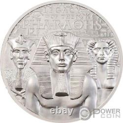 LEGACY OF THE PHARAOHS 1 Oz Silver Coin 5$ Cook Islands 2022