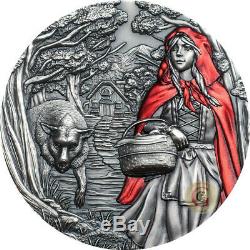 LITTLE RED RIDING HOOD Fairy Tales & Fables series Cook Islands 3 Oz PRESALE