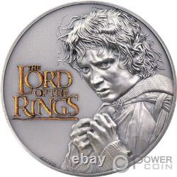 LORD OF THE RINGS 2 Oz Silver Coin 10$ Cook Islands 2022