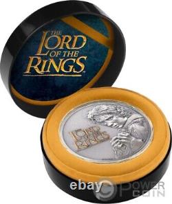 LORD OF THE RINGS 2 Oz Silver Coin 10$ Cook Islands 2022