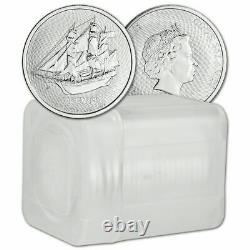 LOT of 20 2021 Cook Islands Silver Bounty Sailing Ship 1/10 oz. 999 fine coins