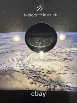 La Cienega Meteorite Coin Cook Islands. 999 Fine 1 oz Silver 2021