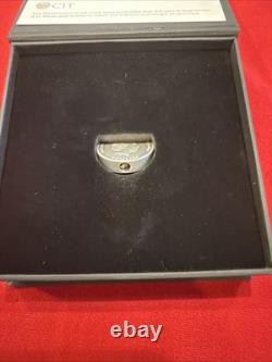 La Cienega Meteorite Coin Cook Islands. 999 Fine 1 oz Silver 2021