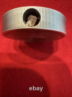 La Cienega Meteorite Coin Cook Islands. 999 Fine 1 oz Silver 2021