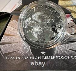 Legacy Eagle 2024 Unity Strength Charles III Cook Islands $25 5oz Silver Coin