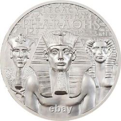 Legacy Of The Pharaohs 2022 $5 1 Oz Pure Silver Proof Coin Cook Islands
