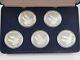 Lot of 5 2021 Cook Islands $2 American Double Eagle 1/2oz. 999 Silver Coins