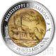 MISSISSIPPI STEAMBOAT Mother Of Pearl 5 Oz Silver Coin 25$ Cook Islands 2015