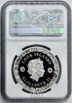 Manga Four Seasons Autumn 2022 Cook Islands $5 NGC PF70 Ultra Cameo SevenK