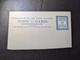 Mint Cook Islands Federation Postal Stationery Postcard One Penny Denomination