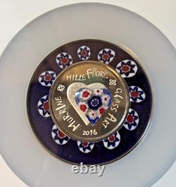 Murrine Millefiori Glass Art 2016 Cook IS $5 Silver Coin PF NGC 69 Ultra Cameo