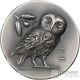 OWL OF ATHENA 1 Oz Silver Coin 5$ Cook Islands 2021