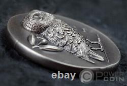 OWL OF ATHENA 1 Oz Silver Coin 5$ Cook Islands 2021