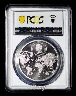 PCGS MS70 2024 Cook Islands Shark Bay Stromatolites $5 1 oz. 999 Fine Silver