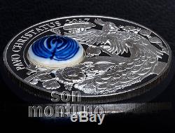 PEACOCK Royal Delft Series 50g Silver Coin 2017 COOK ISLANDS $10 Dollars