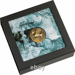 PEGASOS Numismatic Icons 1 Oz Gold Coin 250$ Cook Islands 2022