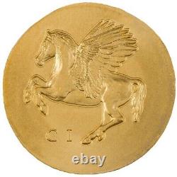 PEGASOS Numismatic Icons Gold Coin $5 Cook Islands 2022