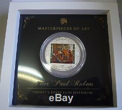 Peter Paul Rubens Christ Entry Into Jerusalem 3oz Silver Coin Cook Islands 2017