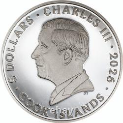 Pride deadly sins lion 1 oz silver proof coin Cook Islands 2026