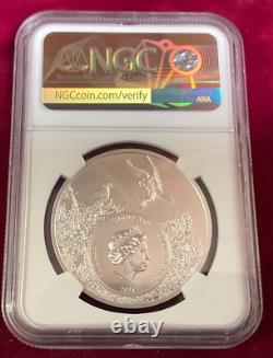 Rare Cook Islands 2021 State Animal Series Kentucky Ngc Ms70 7k Metals Label