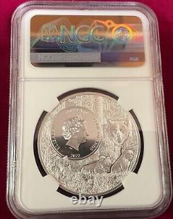 Rare Cook Islands 2022 State Animal Series Maryland Ngc Ms70 7k Metals Label