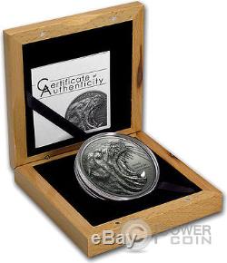 SEA LION ZALOPHUS North American Predators 2Oz Silver Coin 10$ Cook Islands 2016
