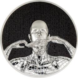 SECOND SKIN 1 oz. Silver Prof Coin $5 Cook Islands 2023