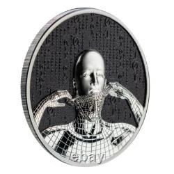 SECOND SKIN 1 oz. Silver Prof Coin $5 Cook Islands 2023