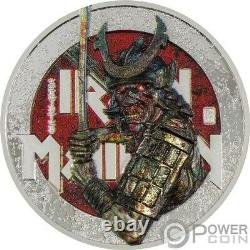 SENJUTSU Iron Maiden 2 Oz Silver Coin 10$ Cook Islands 2022