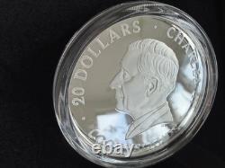 SILVER BURST Bald Eagle 3 Oz Silver Coin 20$ Cook Islands 2024