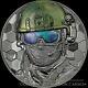 SPECIAL FORCES Real Heroes 3 Oz Silver Coin 20$ Cook Islands 2022