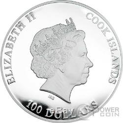 ST ISAACS CATHEDRAL Crystal Giant 1 Kg Kilo Silver Coin 100$ Cook Islands 2018