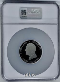 San Francisco Big City Lights 2024 Cook Islands Silver Coin $5 NGC PF70 UCAM FR