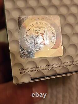 Silver Coin 2013 Cook Islands $5 20g PGA Tour with 3D Golf Club insert 1 of 2500