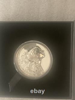Silver burst 3 oz proof silver coin Cook Islands 2021
