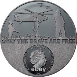 Special Forces Real Heroes 2022 Cook Islands $20 Silver Coin