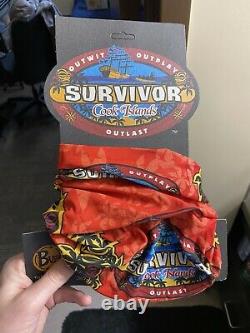 Survivor Cook Islands Red Aitutaki Buff withcard