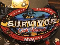 Survivor Cook Islands black Aitutonga merge buff New withcard and tags