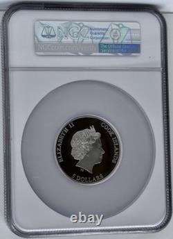 Sydney Big City Lights 2023 Cook Islands Silver Coin $5 NGC PF70 UCAM SevenK