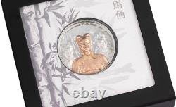 TERRACOTTA WARRIORS 3oz Silver Proof Coin in Box+COA 2021 COOK ISLANDS $20