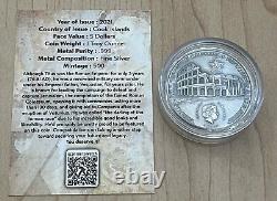 TITUS Roman Empire Series 1 oz. 999 Silver with COA Cook Islands 2021 Mintage 500