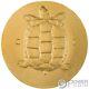 TORTOISE Numismatic Icons Gold Coin 5$ Cook Islands 2022