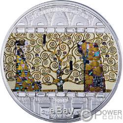 TREE OF LIFE Klimt Masterpieces of Art 3 Oz Silver Coin 20$ Cook Islands 2018